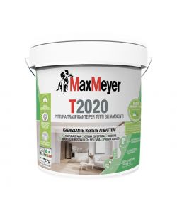 MaxMeyer Pittura Igienizzante T2020 BMB 4L Bianco per Interni Traspirante