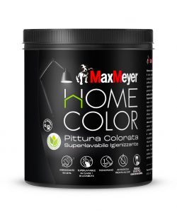 MaxMeyer Idropittura Igienizzante Nero 0,75 Home Color Litri Finitura Opaca