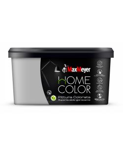 MaxMeyer Idropittura Superlavabile Igienizzante Argento 2,5 Litri - Finitura Opaca