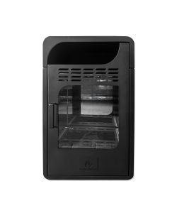 GMR Stufa Bioetanolo Fiammetta Junior Nera 40x38x65 cm Ventilata