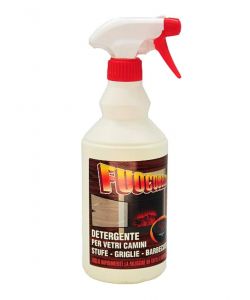 Detergente Pulivetro Fuocobello 750 ml per Stufe e Barbecue