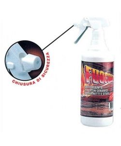 Detergente Pulivetro Fuocobello 750 ml per Stufe e Barbecue
