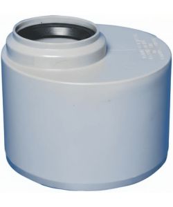 Bampi Raccordo Plastica Riduzione con Bicchiere 110/40 Bianco