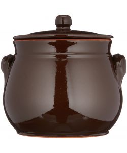 Coli Pentola in Terracotta - Marrone - 16 cm