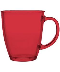 Mug Tazza in vetro 360 ml colori assortiti