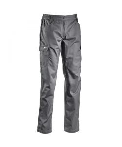 Pantalone Cotone Grigio L            Level Diadora