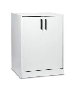 Mobile Coprilavatrice Bianco in PVC - 66,5 x 59,5 x 91 h cm - Struttura Resistente per Interni ed Esterni