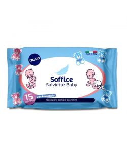 Salviette Bambini Talco Pz 15 Soffice