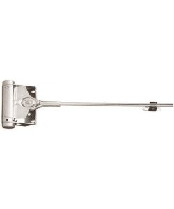 IBFM Spingiporta a molla T/TRIUMPH zincato argento 33.8x7.8 cm