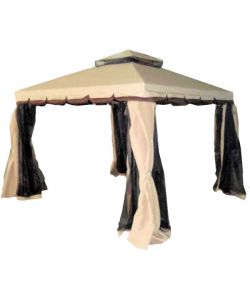 Gazebo Alluminio Colonna Zanzarier.3X3 Vette 06274