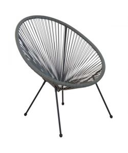 Sedia Acciaio Relax Corde Vette 11284