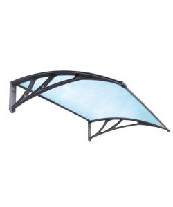 Vette Pensilina Alveolare in Policarbonato - Nero - 150x100 cm