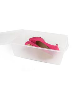 Scatola Contenitore U-Box Small in Plastica Trasparente - 26x36x13 cm