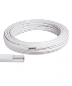 DIANFLEX Tubo in Rame Rivestito per Condizionamento Diametro 1/4 x 0,8 mm - Rotolo 50 m Made in Italy