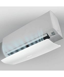 Dianhydro Deflettore Climik 69x24 cm Bianco per Condizionatore a Split