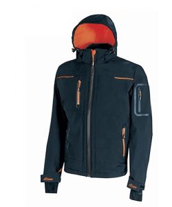 U-POWER Giacca Softshell Blu Antivento Impermeabile Taglia M