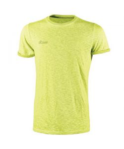 Maglietta T-Shirt Yellow Xxl Pz 3 Fluo Upower