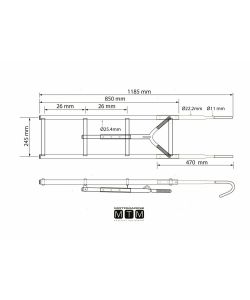 Scaletta Pulpito 5Gr Inox<