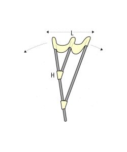 Capottina F3 Bianca 150Cm<