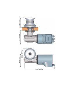 Verricello Quick Tumbler Tb4 1500W 24V