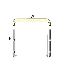 Capottina Ts Bianca 170Cm Inox