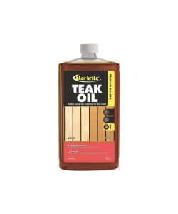 Olio per imbarcazioni Premium Golden Teak Oil Star Brite 3,8 l