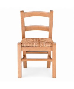Domo Mea Sedia Young Legno color Noce 30x28x50 cm - Ideale per Bambini