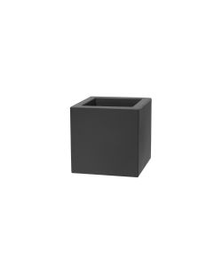 Vaso Schio Cubo 40 Antracite 40 x 40 x 40 cm