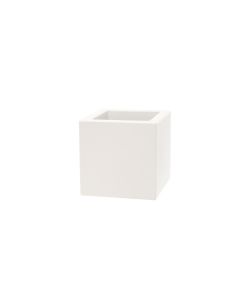 Vaso Schio Cubo 50 Bianco 50 x 50 x 50 cm