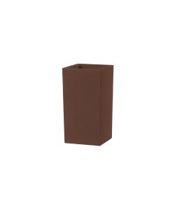 Vaso Schio Cubo Alto 80 Bronzo 40 x 40 x 80 cm