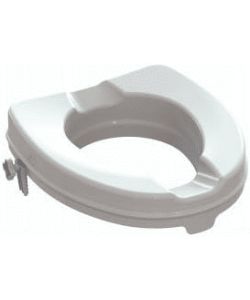 K Design Alzawater ARES Rialzo WC 6 cm Bianco con Bloccaggio Sicuro
