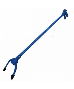 Pinza per rifiuti blu 100 cm