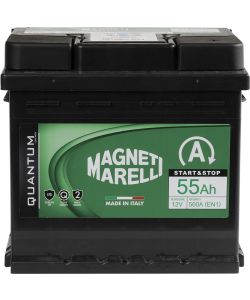 Magneti Marelli Batteria per auto Start&Stop 55AH 12V 500A EN1 per cassetta L01