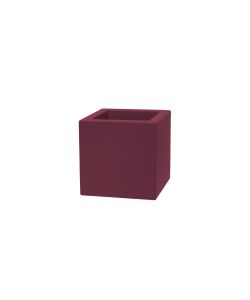 Vaso Schio Cubo 40 Burgundy 40 x 40 x 40 cm