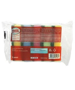 Spugna Abrasiva Colorata 5pz