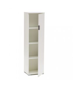 Cosma Portascope Bianco Armadio 40x33x151 cm Legno Truciolare
