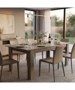 Cosma Tavolo Estensibile Gemma Rovere Chiaro 160/200x90 cm Moderno