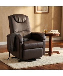 Cosma Poltrona Relax Elettrica Massaggiante Marrone 72x95x106 cm