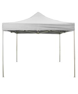 Gazebo richiudibile pieghevole 3 X 2 Bianco ricoperto in PVC impermeabile