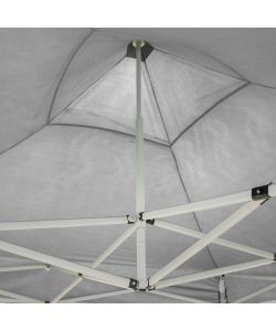 Gazebo richiudibile pieghevole 3 X 2 Bianco ricoperto in PVC impermeabile