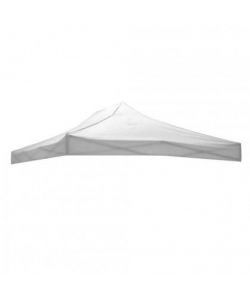 Telo tetto Bianco 2X2 impermeabile per ricambio gazebo richiudibile EG49483