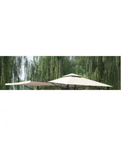 Domo Mea Telo di ricambio per Gazebo YF3239F - Tessuto - 3x3 m
