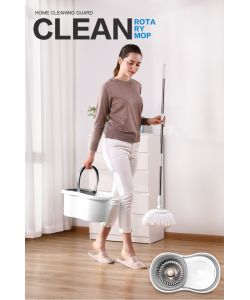 Spin Mop Easy Verde 5L: Mop in Microfibra per Pulizia Efficace