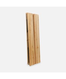 Set Birreria Tavolo e Panche in Legno Naturale - 200x60 cm