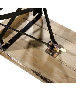 Set Birreria in Legno Richiudibile - Naturale - 120x60 cm