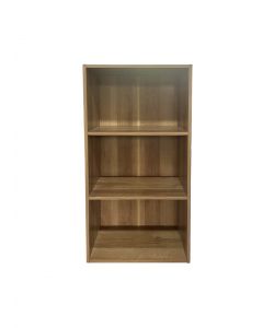 Libreria a 3 ripiani Color Legno 40x29x h 80 cm