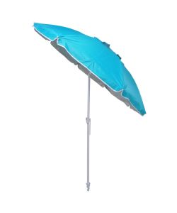 Dr. C Ombrellone Antivento Azzurro Diametro 200 cm in Alluminio