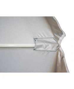 Dr. C Ombrellone Antivento Azzurro Diametro 200 cm in Alluminio