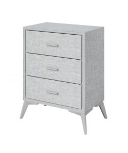 Domo Mea Cassettiera 3 Cassetti Grigio Chiaro - Design Moderno e Pratico