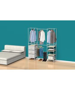 Domo Mea Guardaroba Modulare Bianco - Versatile e Funzionale